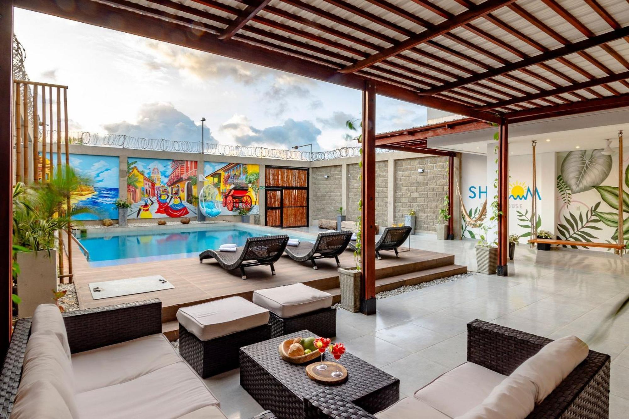 Amazing Beach House 13Br W/Pool & Staff Cartagena المظهر الخارجي الصورة