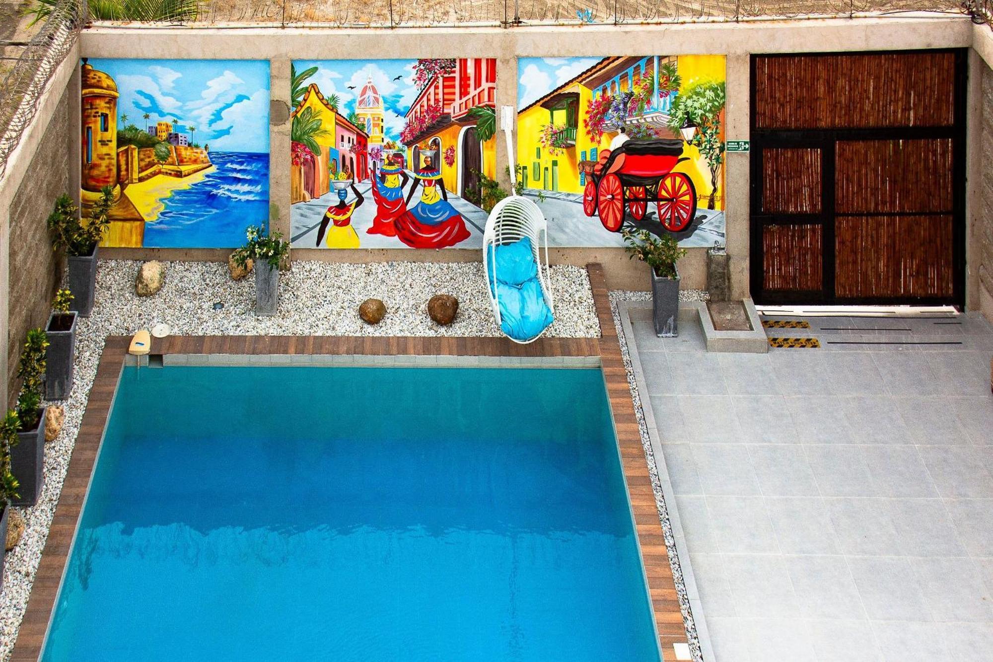 Amazing Beach House 13Br W/Pool & Staff Cartagena المظهر الخارجي الصورة